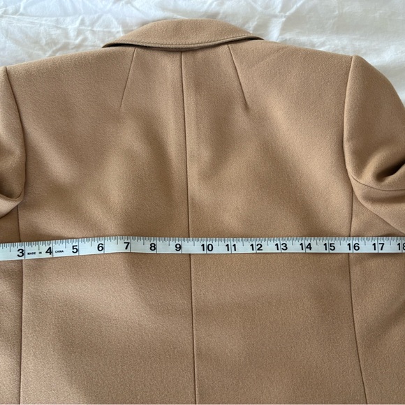 Banana Republic Beige Top Wool Coat - Picture 11 of 12